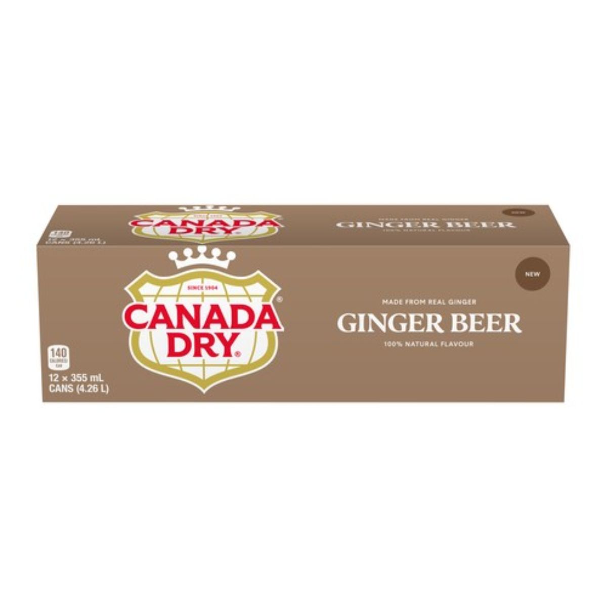 Ginger Beer Canned 355ml - 12/cs | Canada Dry