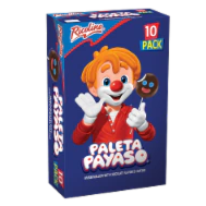 Paleta Payaso 10pcs - 1 display | Ricolino