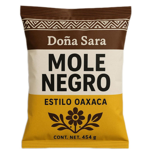Mole Negro Estilo Oaxaca 454gr | Doña Sara