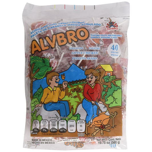 Paleta Pollo Asado 40pcs - 1bg | Alvbro
