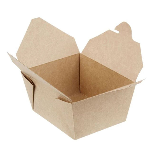 Togo Food Box Kraft #2 51oz 7.75x5.5x - 200/cs