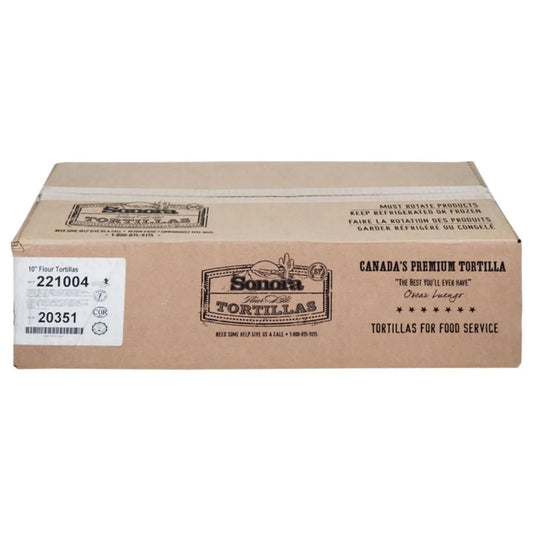 Flour Tortilla 10" 12pz - 12/cs | Sonora