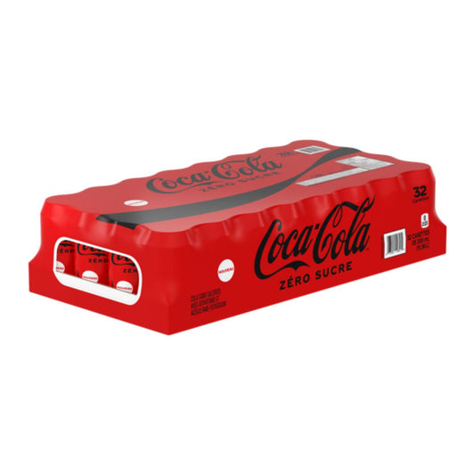 Coca-Cola Zero Canned 355ml - 32/cs