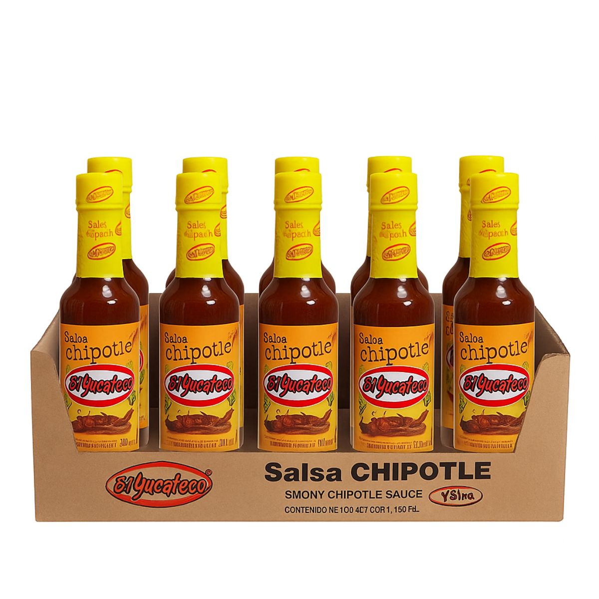 Salsa Chipotle 120ml - 12/cs | El Yucateco