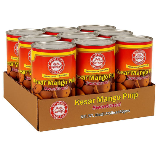 Mango Pulp Canned 850gr - 6/cs | Kesar