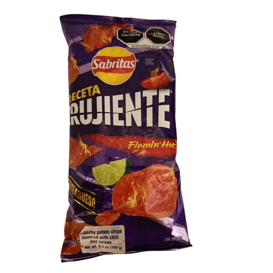 Sabritas Crujiente Flamin Hot 100gr